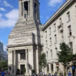 Grand Lodge of England's iconic Freemasons Hall on Great Queen Street