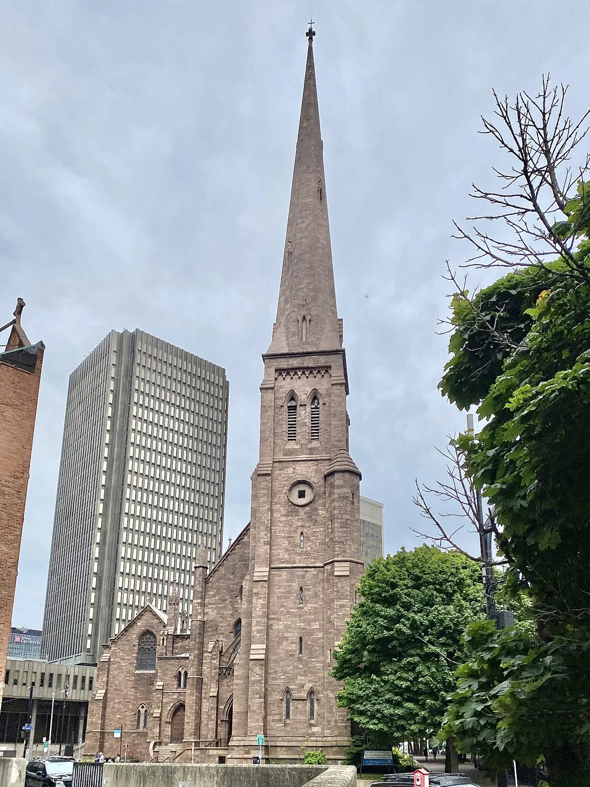 Gothic Revival architecture typical of 19th-century Masonic lodge buildings
