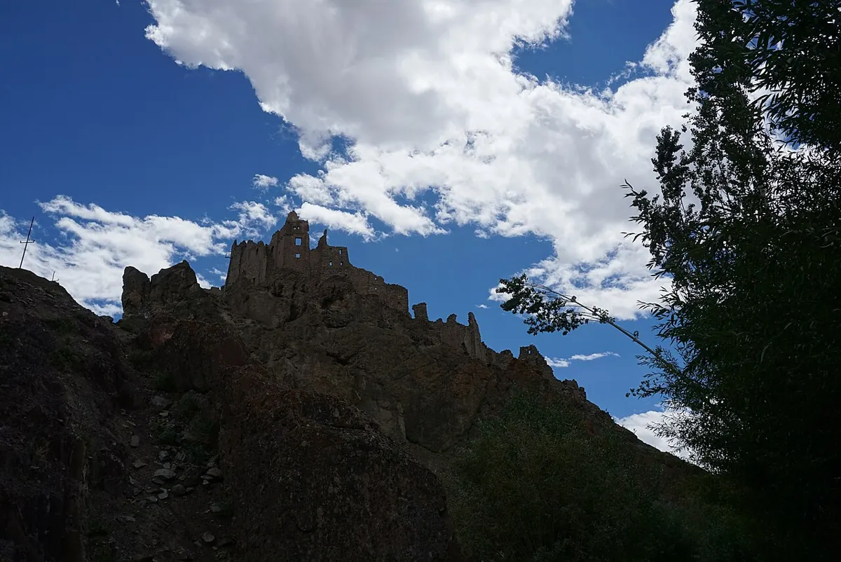 Ancient fortress ruins symbolizing enduring masonic heritage and tradition