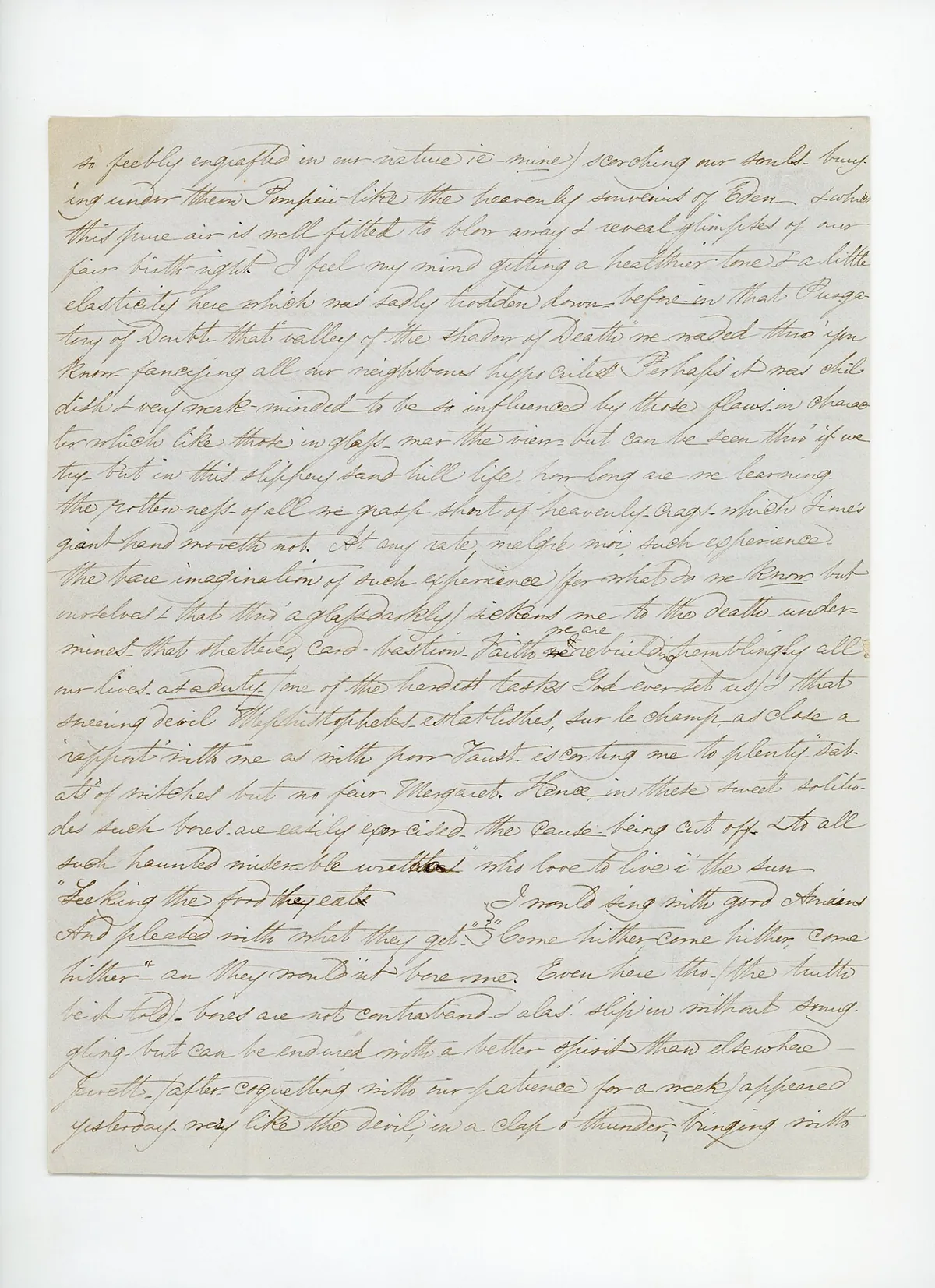 Manoscritto storico lettera che documenta la corrispondenza del diciannovesimo secolo e i record d'archivio
